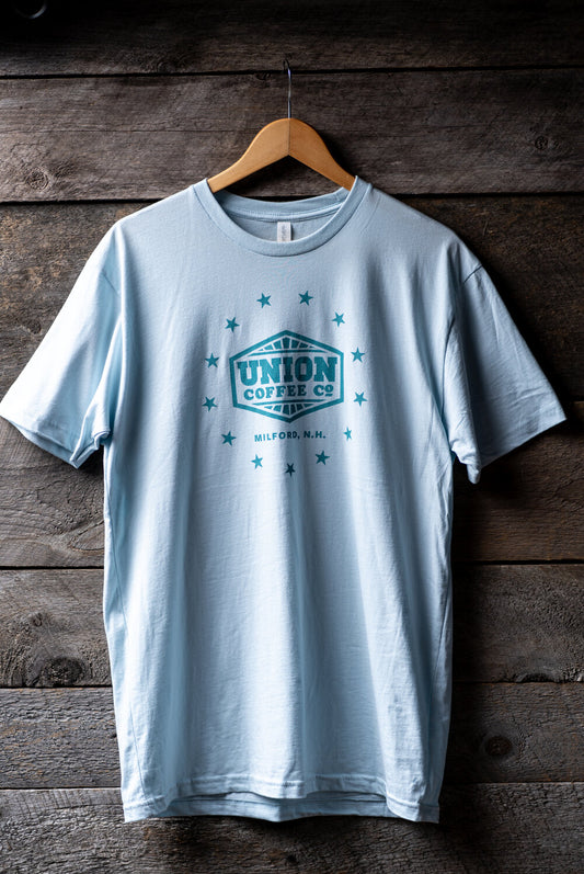Friendly Blue Logo Tee